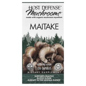 Mushrooms™, гриб-баран, 120 капсул (0,5 г в 1 капсуле) — Host Defense