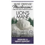 Mushrooms™, ежовик гребенчатый, 30 капсул (0,5 г в 1 капсуле) — Host Defense