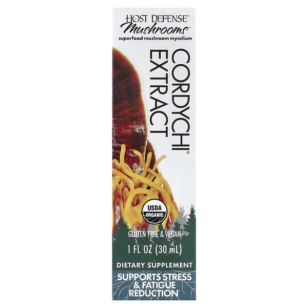 fpi05741_v_40.jpg Mushrooms™, экстракт Cordychi®, 30 мл (1 жидк. унция) — Host Defense