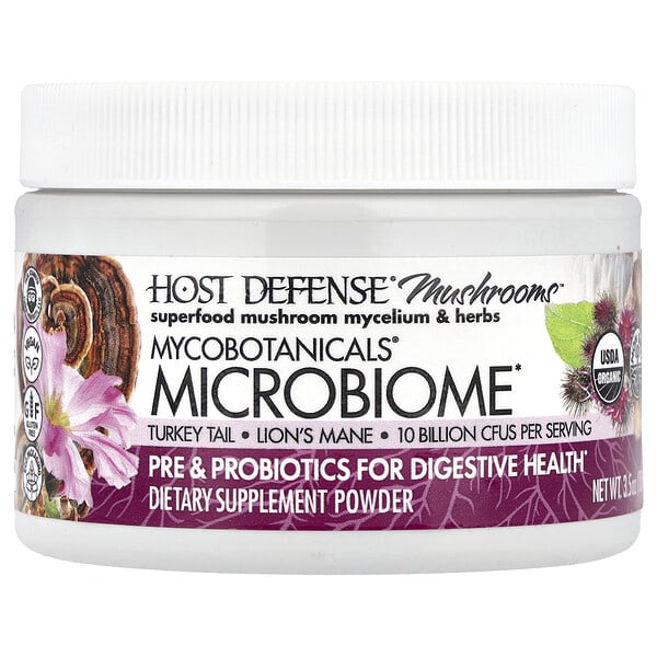 fpi12523_v_27.jpg Mushrooms™, микробиомный порошок MycoBotanicals®, 100 г (3,5 унции) — Host Defense