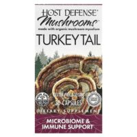 Mushrooms, трутовик разноцветный, 30 капсул (0,5 г в 1 капсуле) — Host Defense