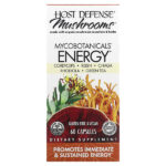 Host Defense Mushroom, MycoBotanicals, энергия, 60 капсул — Host Defense