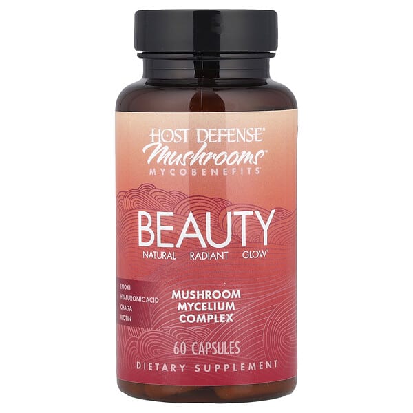 fpi33338_v_8.jpg Mushrooms™ Mycobenefits, Beauty, 60 капсул — Host Defense