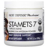 Грибы, STAMETS 7, 100 г (3,5 унции) — Host Defense