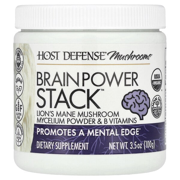 fpi39777_v_8.jpg Mushrooms™, Brain Power Stack™, 100 г (3,5 унции) — Host Defense