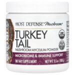 Host Defense Mushrooms, Хвост индейки, порошок мицелия грибов, 100 г (3,5 унции) — Host Defense