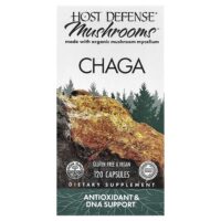 Mushrooms™, чага, 120 капсул (0,5 г в 1 капсуле) — Host Defense
