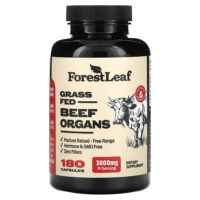 говяжьи органы травяного откорма, 180 капсул — Forest Leaf
