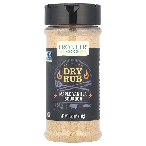 fro18117_v_8.jpg Dry Rub, кленовый ваниль и бурбон, 198 г (6,98 унции) — Frontier Co-op