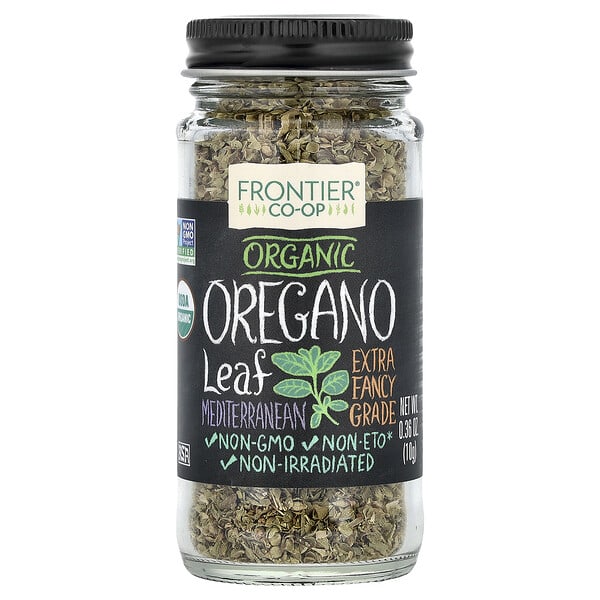fro18377_v_26.jpg Органические сушеные листья орегано, 0,36 унции (10 г) — Frontier Co-op
