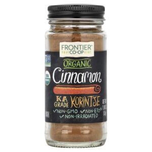 Organic Cinnamon, 1.9 oz (53 g) — Frontier Co-op