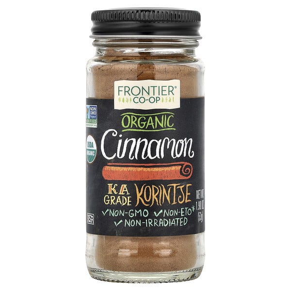 fro18434_v_48.jpg Organic Cinnamon, 1.9 oz (53 g) — Frontier Co-op