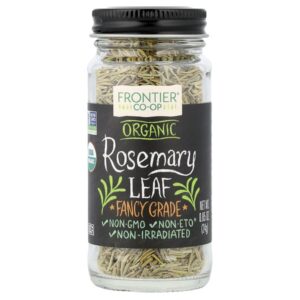Органические листья розмарина, цельные, 0,85 унции (24 г) — Frontier Co-op