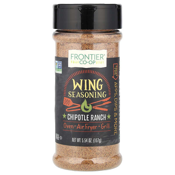 fro22141_v_8.jpg Wing Seasoning, Chipotle Ranch, 157 г (5,54 унции) — Frontier Co-op