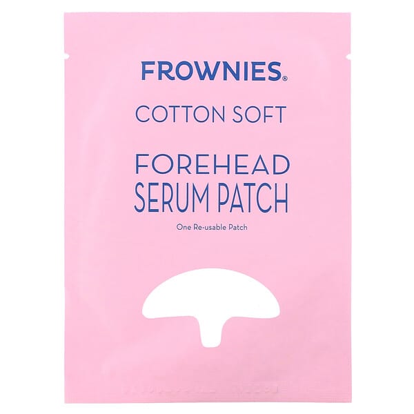 frw13332_v_2.jpg Cotton Soft, патчи-сыворотка для лба, 1 шт. — Frownies