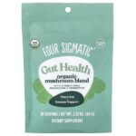 Gut Health, органическая смесь грибов, без кофеина, 60 г (2,12 унции) — Four Sigmatic