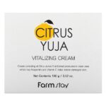 Citrus Yuja, восстанавливающий крем, 100 г (3,52 унции) — Farmstay — изображение 2