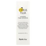 Citrus Yuja, увлажняющая пенка для умывания, 100 мл (3,38 жидк. унции) — Farmstay — изображение 2
