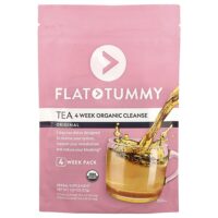 Tea, органическое очищение за 4 недели, оригинальный, 57 г (2,01 унции) — Flat Tummy