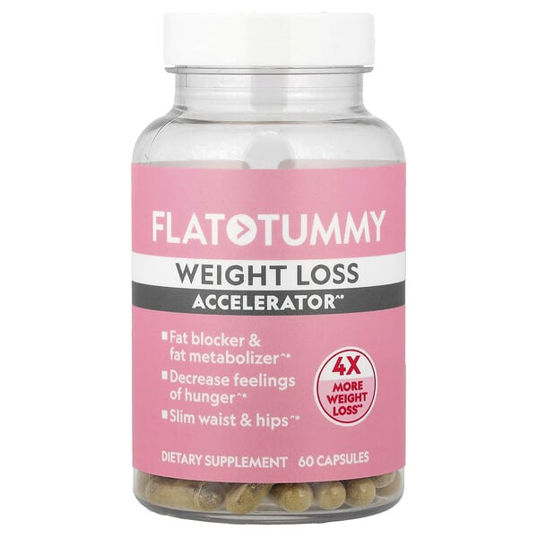 ftt03505_v_8.jpg средство для ускорения снижения веса, 60 капсул — Flat Tummy