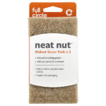 Neat Nut, хозяйственные губки из скорлупы грецкого ореха, 3 шт. — Full Circle