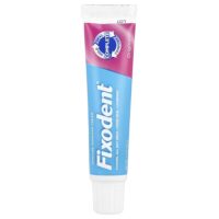 Fixodent, клейкий крем для зубных протезов, оригинальный, 68 г (2,4 унции)