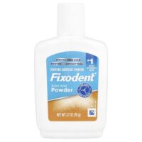 Fixodent, клей для зубных протезов, повышенной фиксации, 76 г (2,7 унции)