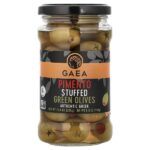 Зеленые оливки, фаршированные перцем, 295 г (10,4 унции) — Gaea