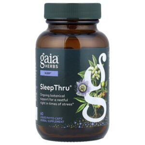 SleepThru®, 60 капсул Phyto-Caps® — Gaia Herbs