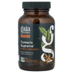 Turmeric Supreme®, 120 капсул с жидкостью Liquid Phyto-Caps — Gaia Herbs