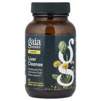 Liver Cleanse, средство для очищения печени, 60 капсул с фитокапсулами — Gaia Herbs