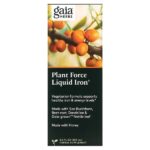 Plant Force Liquid Iron, 250 мл (8,5 жидк. унций) — Gaia Herbs