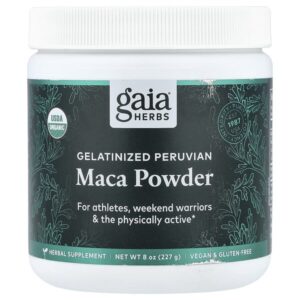 Желатинизированный порошок из перуанской маки, 227 г (8 унций) — Gaia Herbs