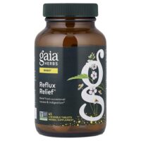 Reflux Relief, 45 жевательных таблеток — Gaia Herbs