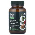 ежедневные грибы и травы, 60 веганских капсул — Gaia Herbs