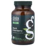 черная бузина с плодами ацеролы, 120 веганских капсул — Gaia Herbs