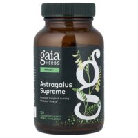 Astragalus Supreme, 120 жидких капсул Phyto-Caps® (650 мг в 1 капсуле) — Gaia Herbs