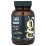 Mighty Lungs™, для поддержки лёгких, 60 капсул Phyto-Caps® — Gaia Herbs