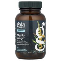 Mighty Lungs™, для поддержки лёгких, 60 капсул Phyto-Caps® — Gaia Herbs