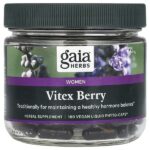 Vitex Berry для женщин, 180 веганских жидких фитокапсул — Gaia Herbs