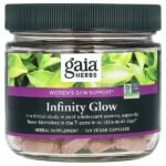 Infinity Glow, средство для поддержки кожи для женщин, 120 веганских капсул — Gaia Herbs