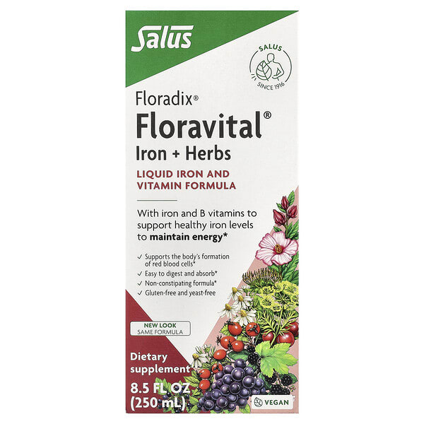 gai26012_v_82.jpg Floravital® Iron + Herbs, 250 мл (8,5 жидк. Унции) — Floradix