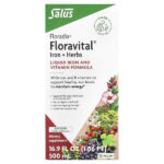 Floravital®, железо и травы, 500 мл (16,9 жидк. унции) — Floradix