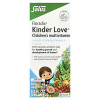 Kinder Love®, мультивитамины для детей, 250 мл (8,5 жидк. Унции) — Floradix