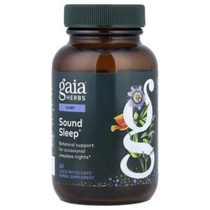 Natural Sleep®, 60 капсул Phyto-Caps® с жидкостью — Gaia Herbs