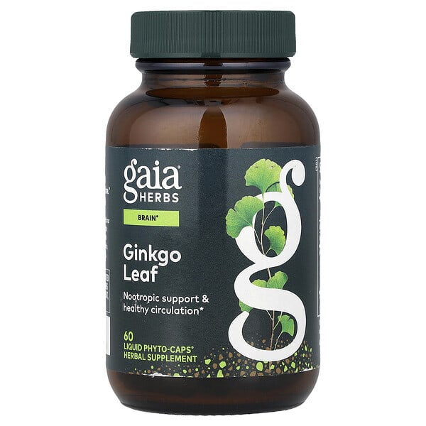 gai39870_v_82.jpg листья гинкго, 60 жидких капсул Phyto-Caps® — Gaia Herbs