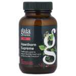 Hawthorn Supreme, 60 веганских капсул Liquid Phyto-Caps® — Gaia Herbs
