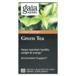 Зеленый чай, 60 веганских жидких фитокапсул — Gaia Herbs