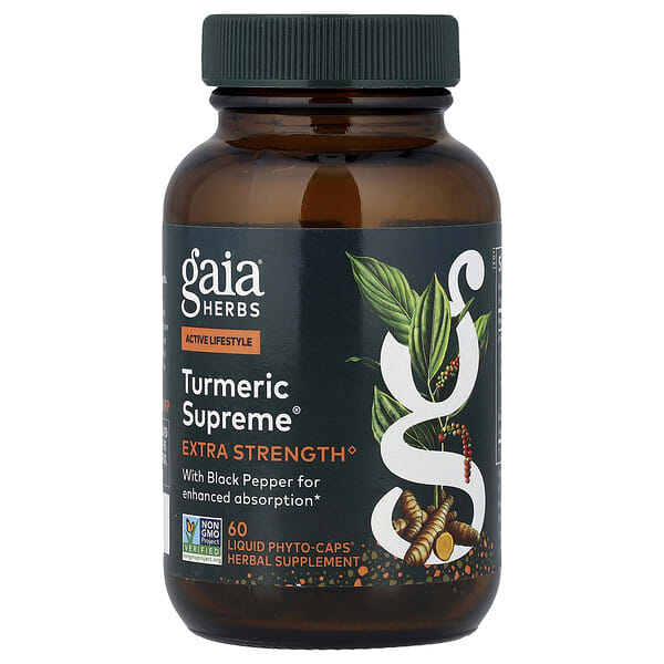 gai40310_v_74.jpg Turmeric Supreme®, 60 капсул с жидкостью Liquid Phyto-Caps — Gaia Herbs