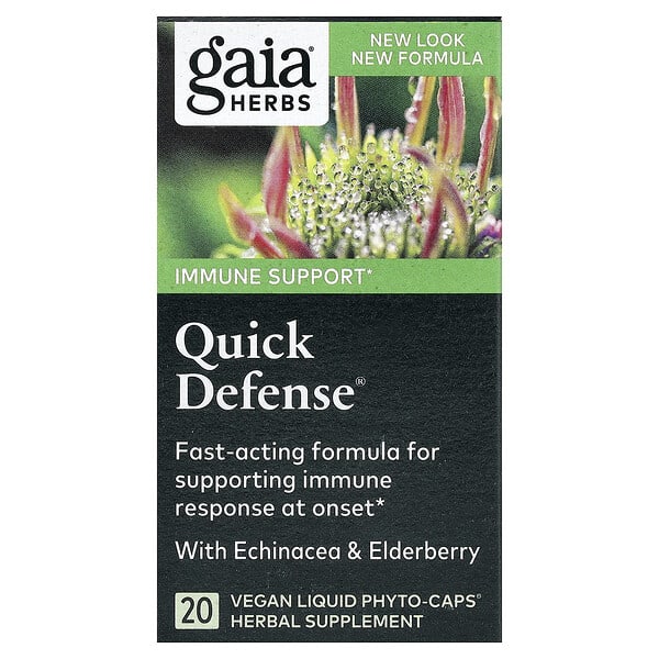 gai40361_v_48.jpg Quick Defense®, 20 веганских капсул Liquid Phyto-Caps® — Gaia Herbs